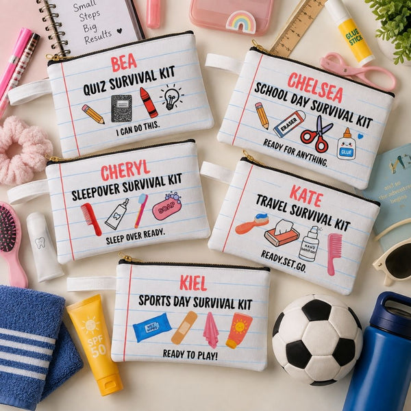 Personalized Survival Kit Pouch