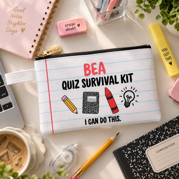 Personalized Survival Kit Pouch