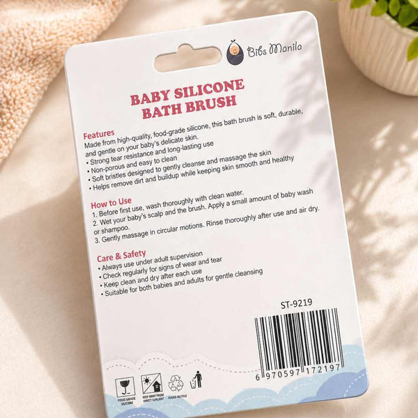 Baby Silicone Bath Brush