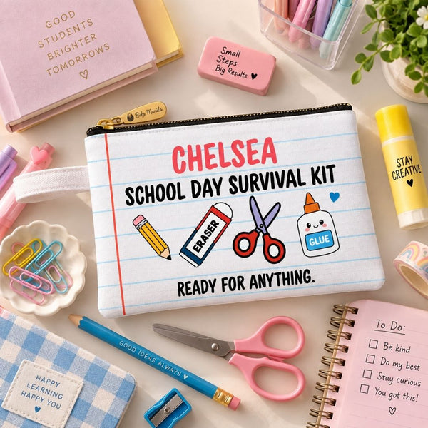 Personalized Survival Kit Pouch
