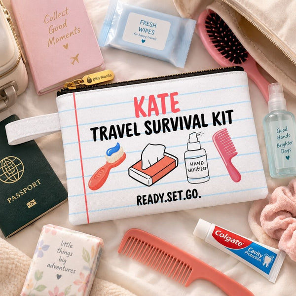 Personalized Survival Kit Pouch