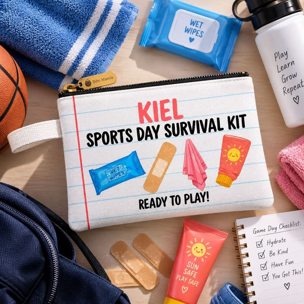 Personalized Survival Kit Pouch