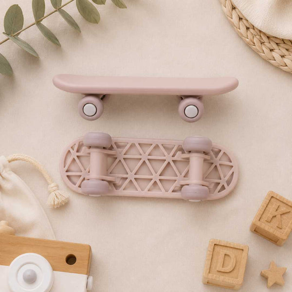 Roll & Chew Personalized Silicone Skateboard Teether
