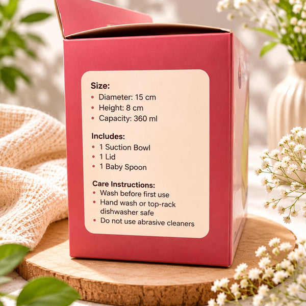 First Bites Suction Bowl Set