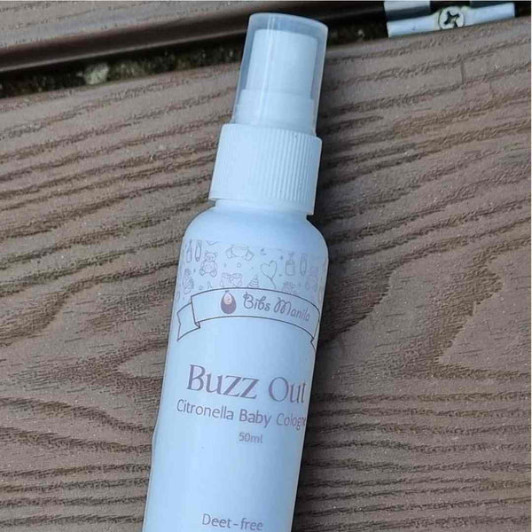 Buzz Out! FDA-approved Citronella Baby Cologne - 50ml