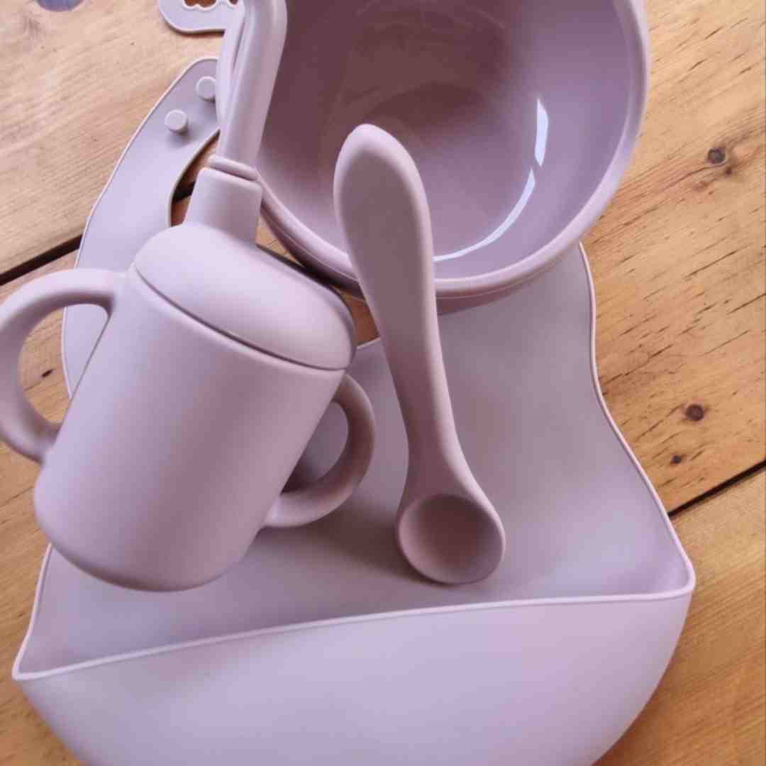 Blush Bunny Feeding Set