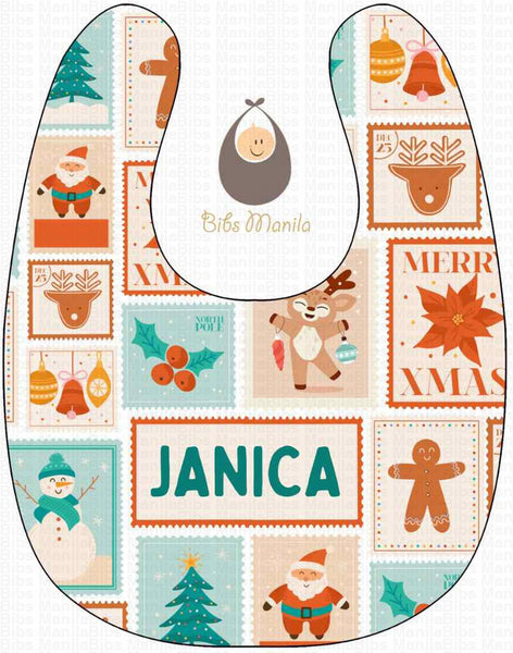 Merry Mail Magic Bibs