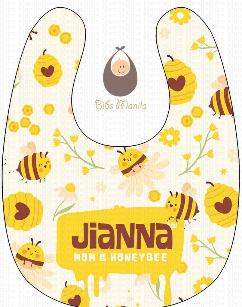 Mom’s Honeybee Bibs