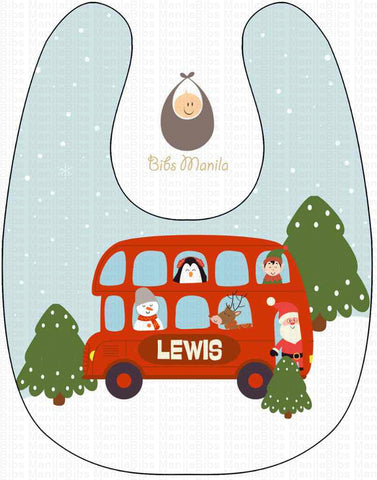 Santas Express Bibs