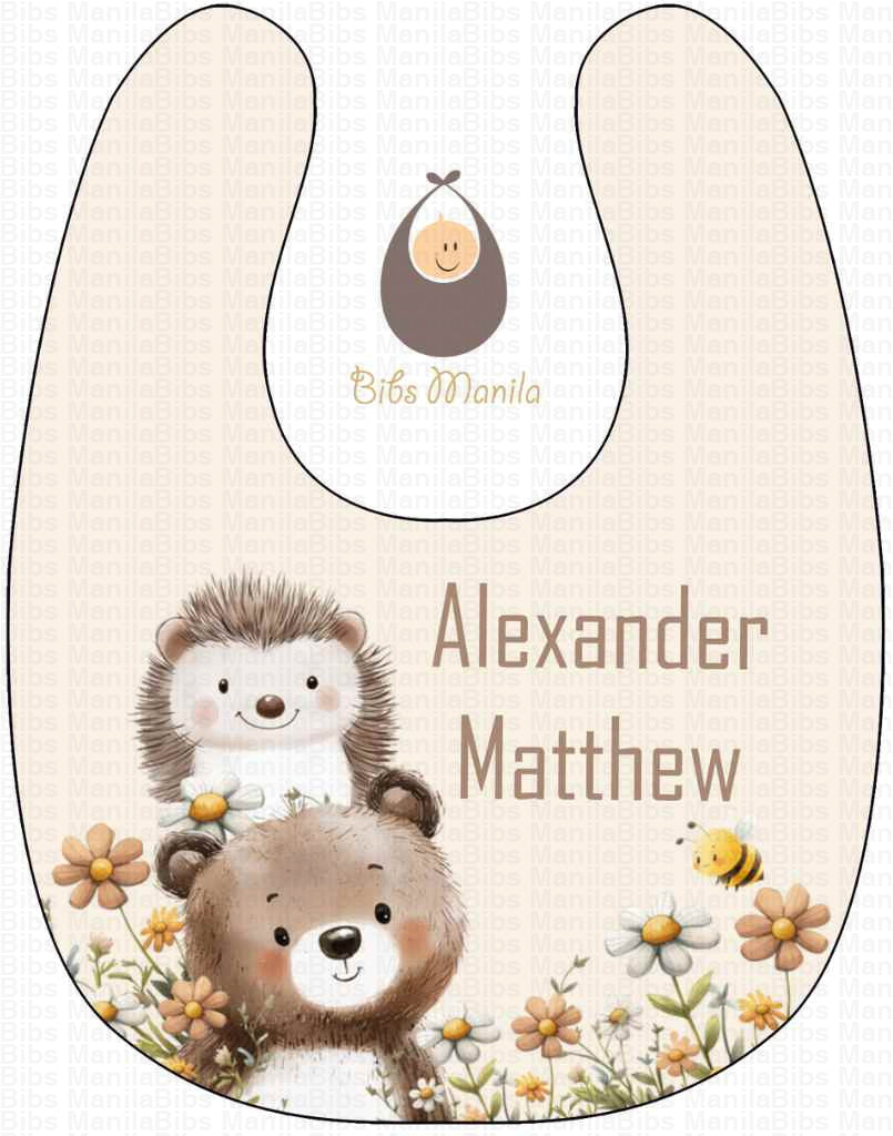 Woodland Whimsy Bibs