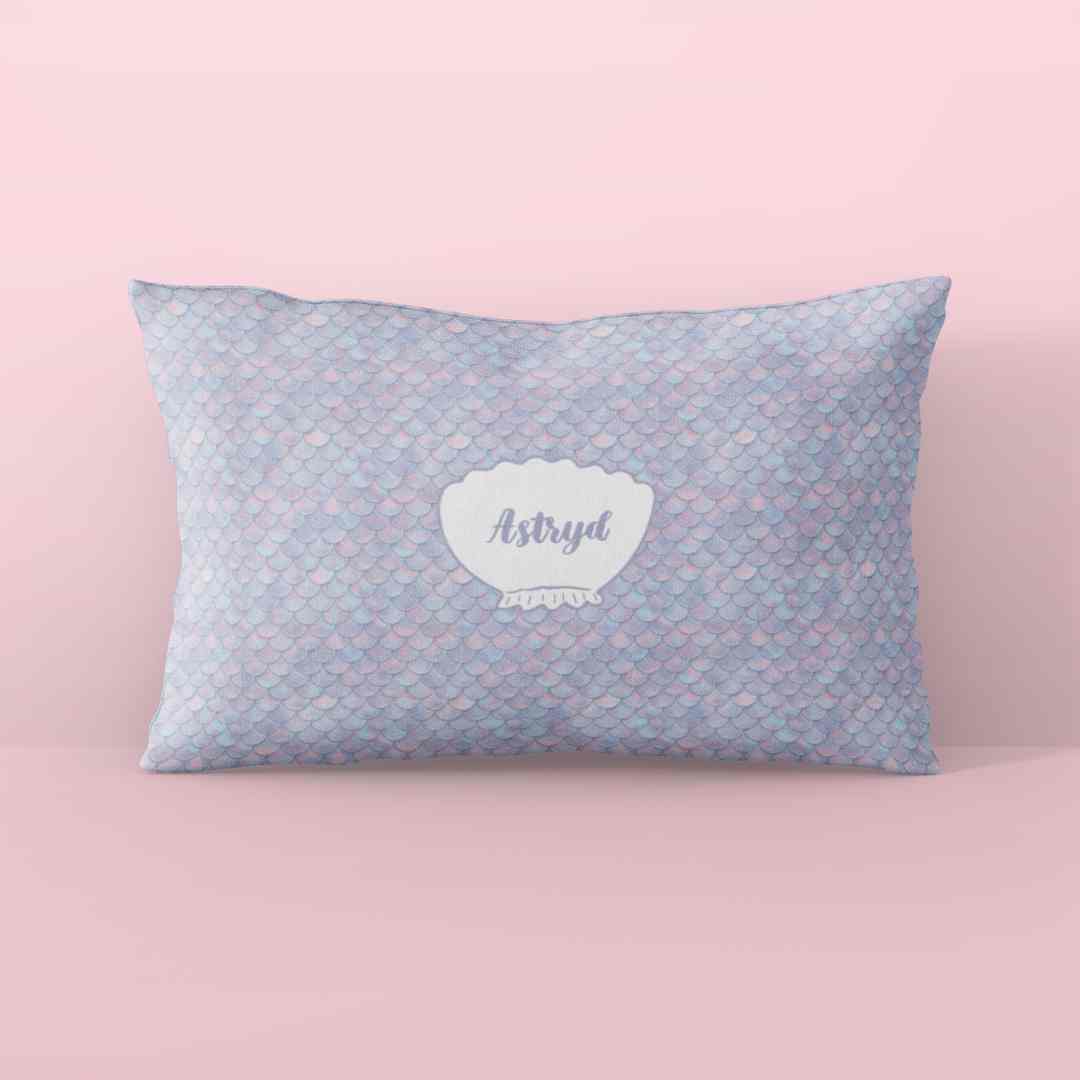 Mermaid Skin Little Snooze Personalized Pillow