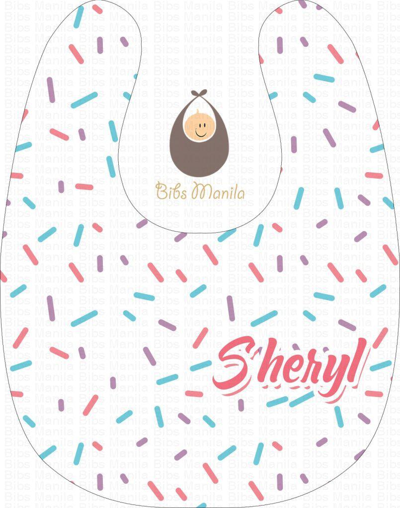 Baby Sprinkles Bibs