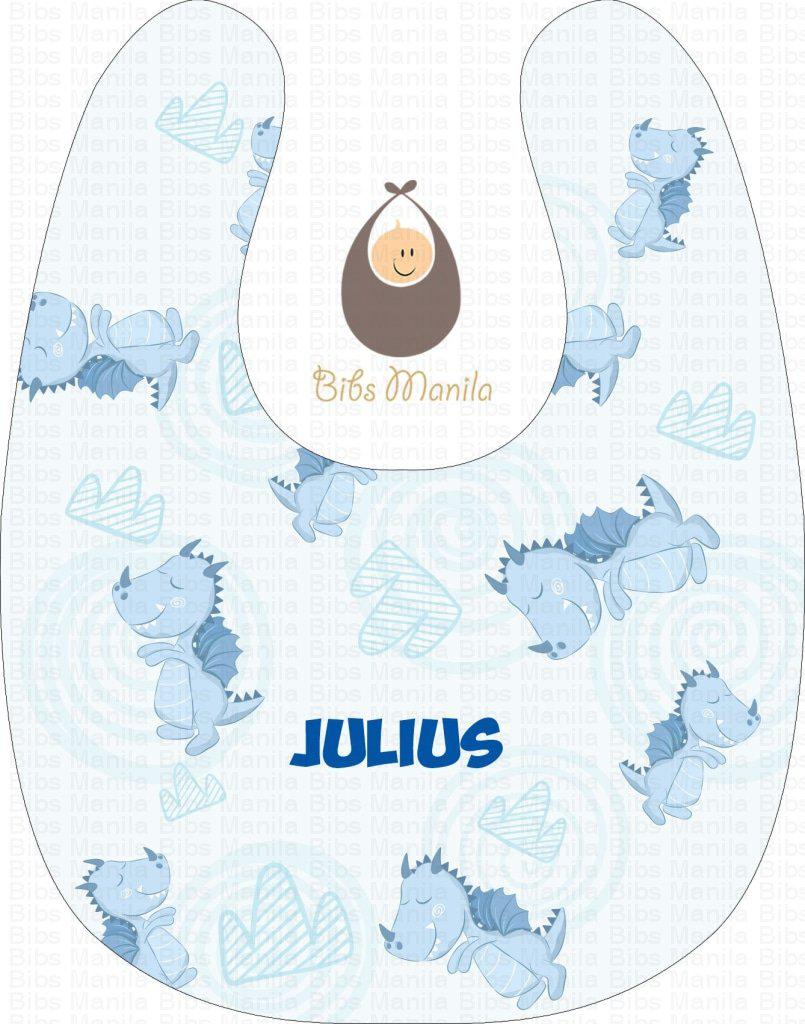 Blue Dragon Bibs