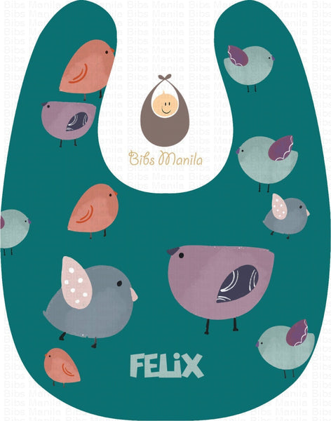 Feathered Friends Teal / With Sun Bibs
