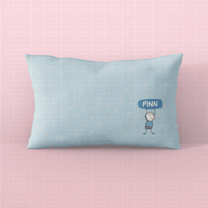Finn Little Snooze Personalized Pillow Tiny (9.5 X 7.5 Inches)