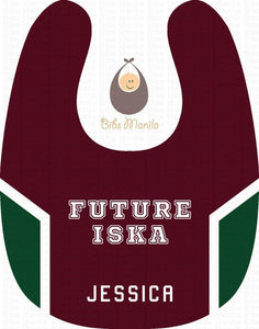 Future Iska UP Personalized Baby Bib