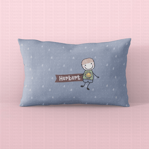 Herbert Little Snooze Personalized Pillow Tiny (9.5 X 7.5 Inches)