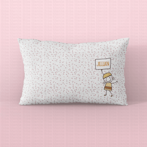 Jillian Little Snooze Personalized Pillow Tiny (9.5 X 7.5 Inches)