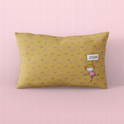 Joan Little Snooze Personalized Pillow Tiny