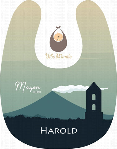 Mayon Volcano Bibs