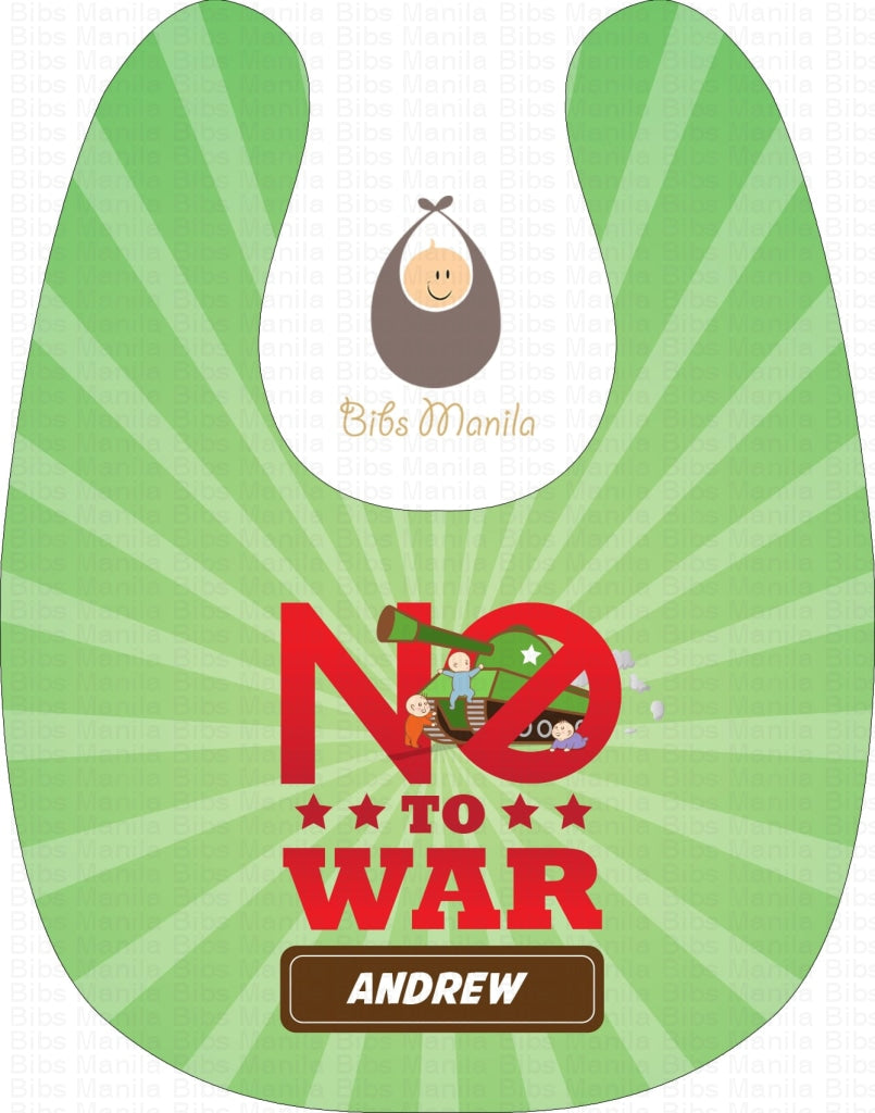 No To War Bibs