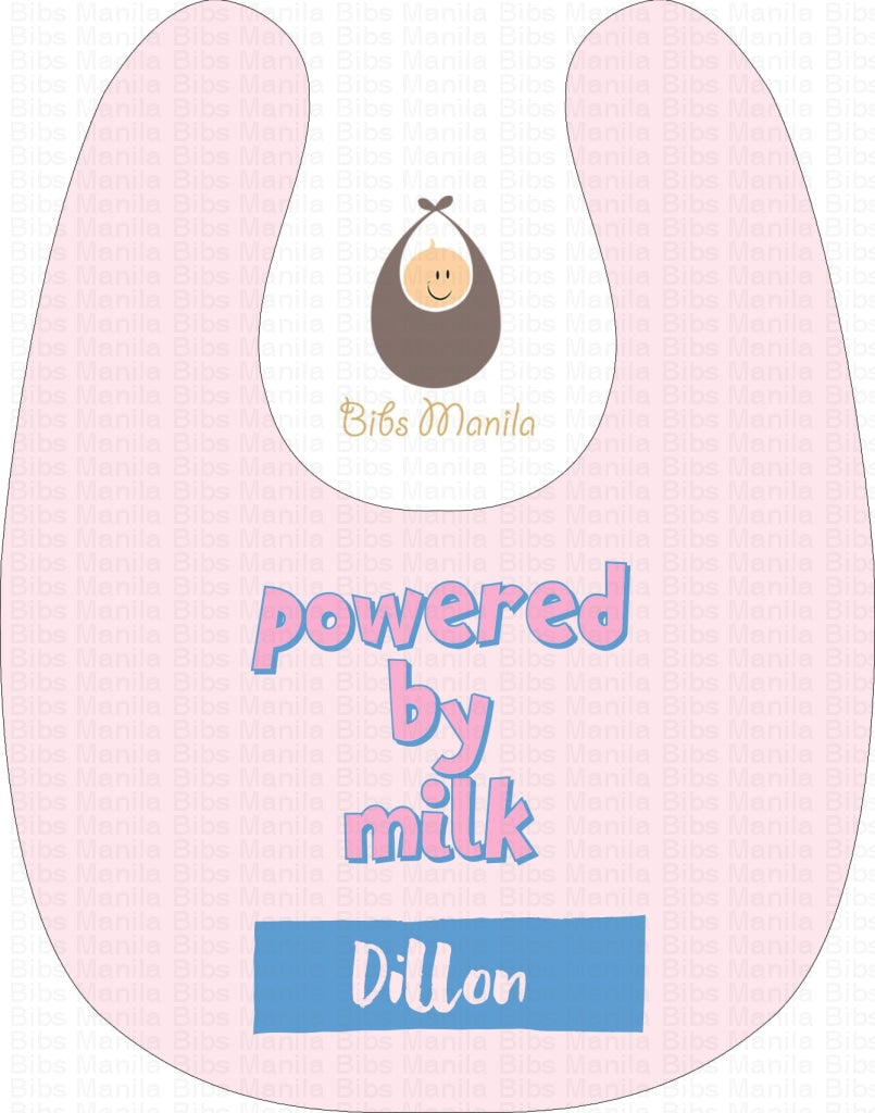 Powered By Milk In Powder Bibs