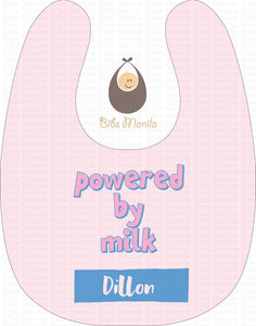 Powered By Milk In Powder Bibs