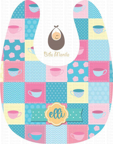 Teacup Patches Bibs