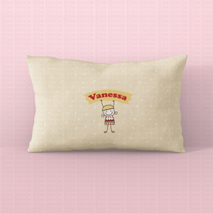 Vanessa Little Snooze Personalized Pillow Tiny (9.5 X 7.5 Inches)