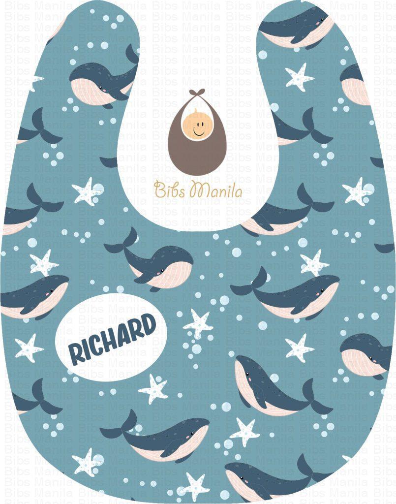 Whale Will You Go Bibs
